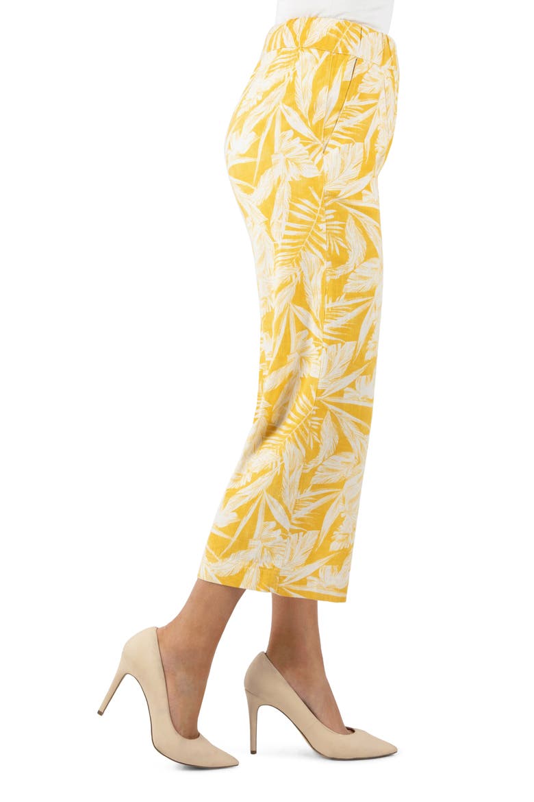 Estelle Wide Leg Culottes, Alternate, color, YELLOW