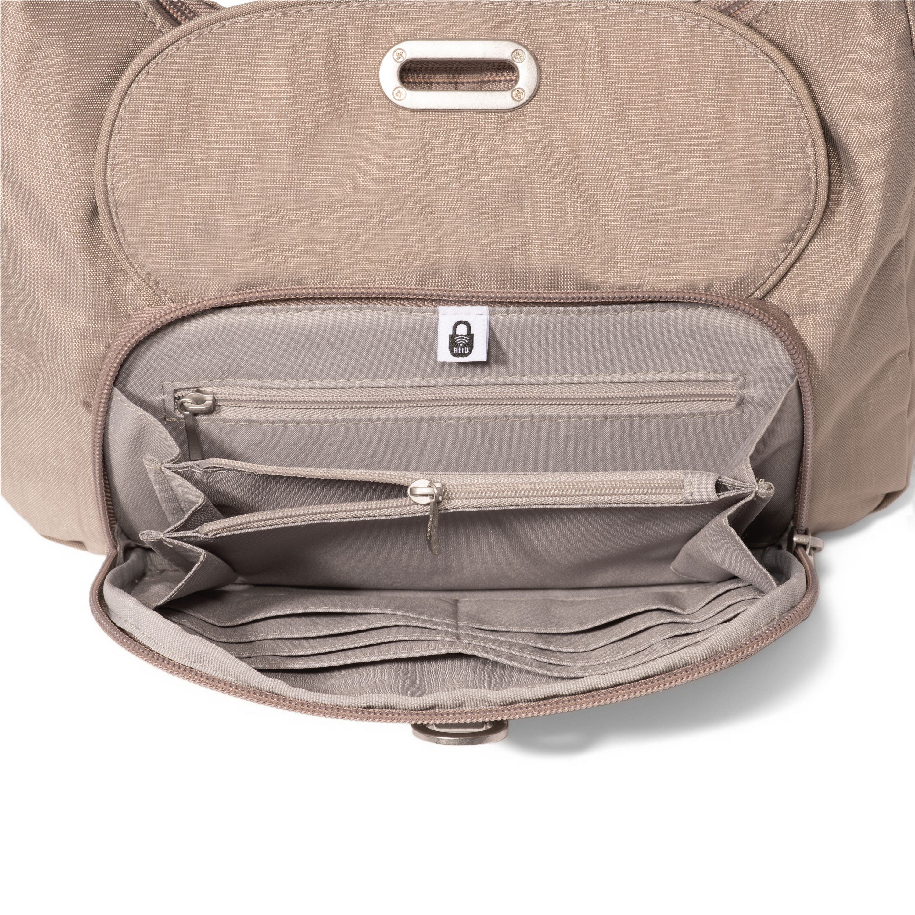 Coastal Flip Lock Half Moon Bag, Alternate, color, Moonrock