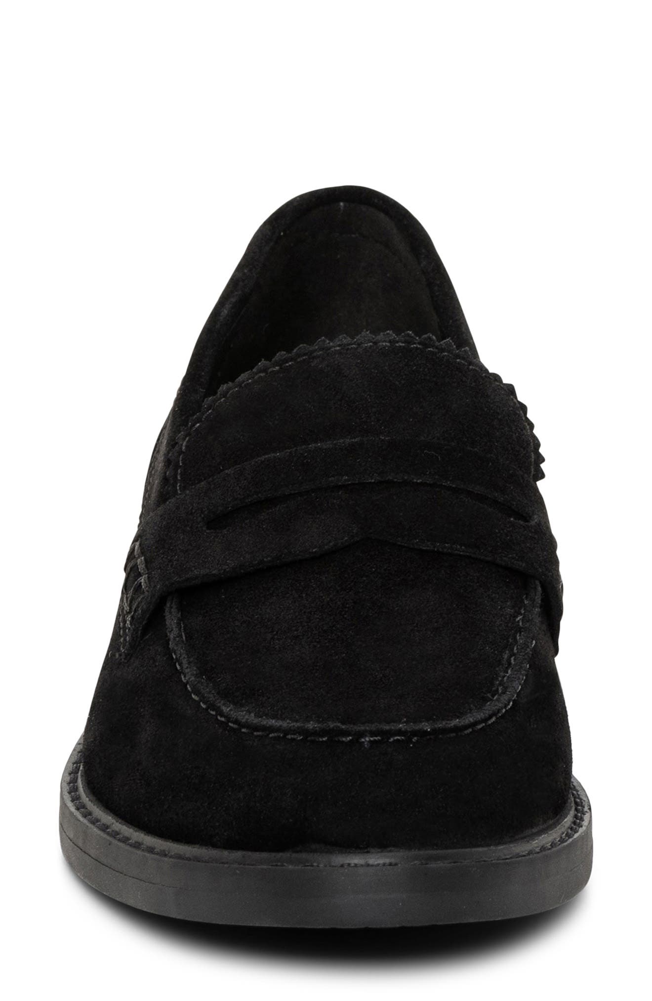 ara Kalendra Penny Loafer, Alternate, color, Black