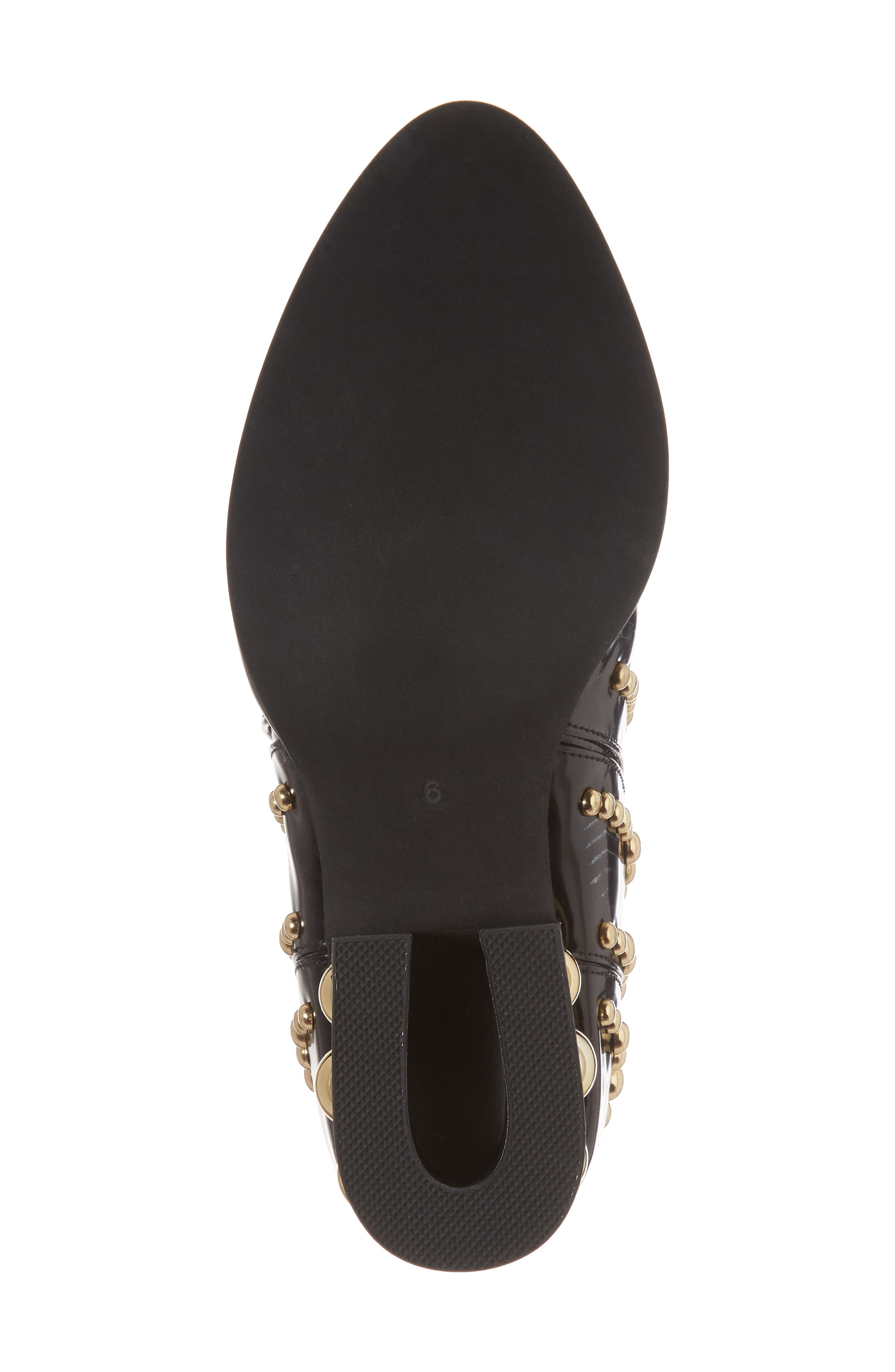 Rylance Studded Bootie, Alternate, color, BLACK BOX GOLD