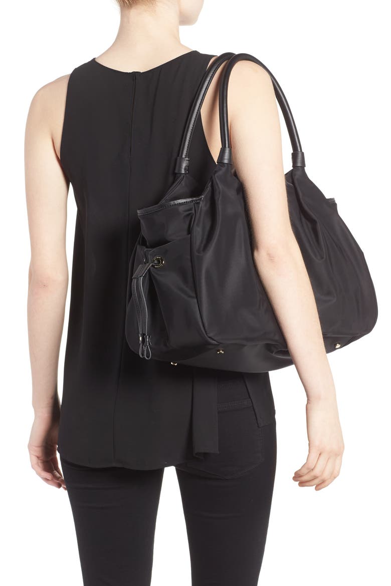 watson lane - stevie diaper bag, Alternate, color, BLACK