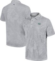 Tommy Bahama Men's Tommy Bahama Gray New York Jets Sport Santiago Paradise Polo