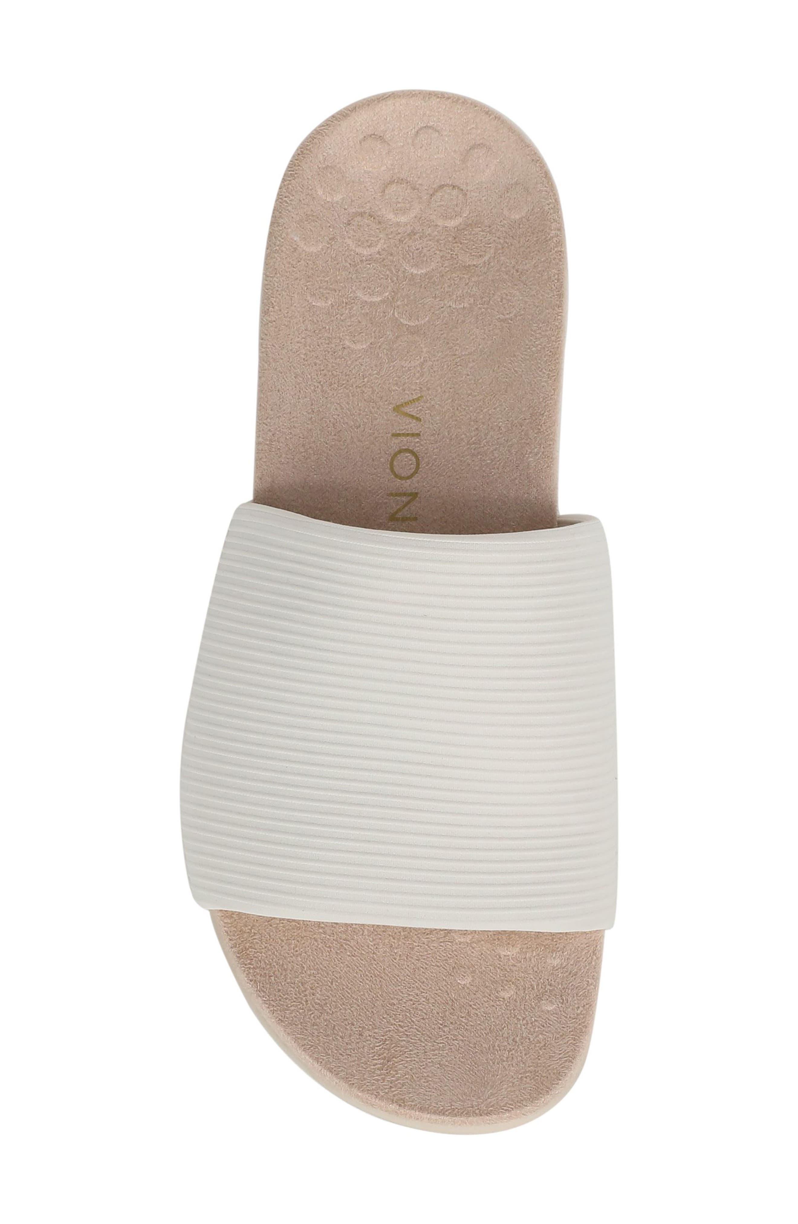 Renie Knit Slide Sandal, Alternate, color, CREAM
