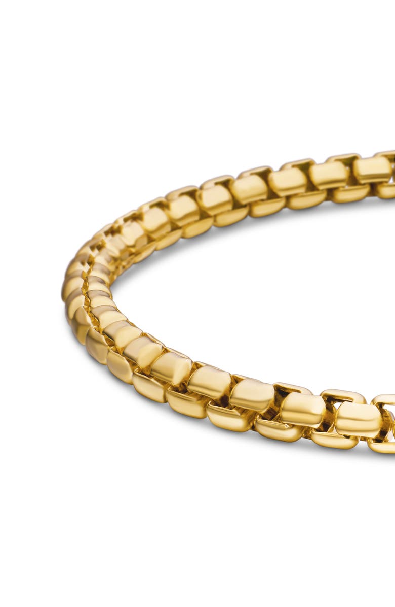 David Yurman Bel Aire Chain Bracelet in 18K Yellow Gold, 4mm, Alternate, color, Gold