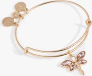 Alex and Ani Crystal Dragonfly Bangle