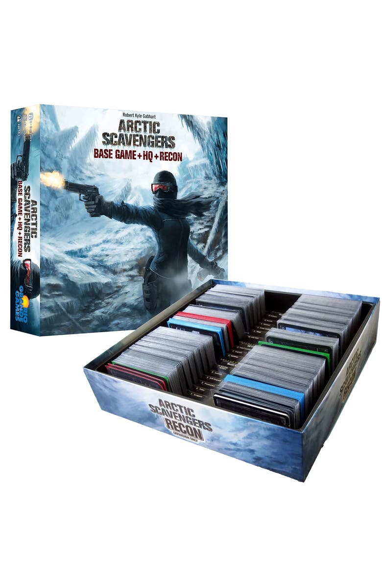 Rio Grande Games Arctic Scavengers with Recon Expansion Board Game, Alternate, color, Multicolored
