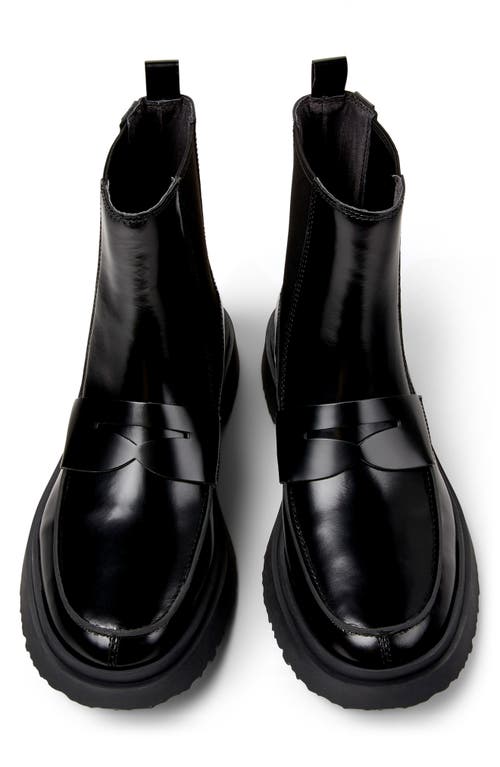Camper Walden Chelsea Boot In Black