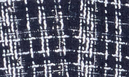 Rag & Bone Elvy Double Breasted Crop Tweed Blazer In Multi