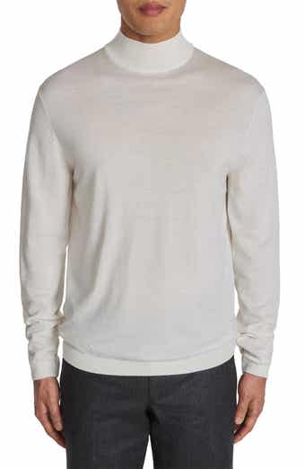 Beaudry Mock Neck Wool Blend Sweater