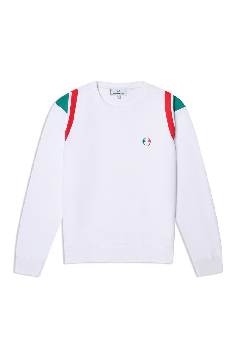 Eredita Crewneck, Alternate, color, BRILLIANT WHITE