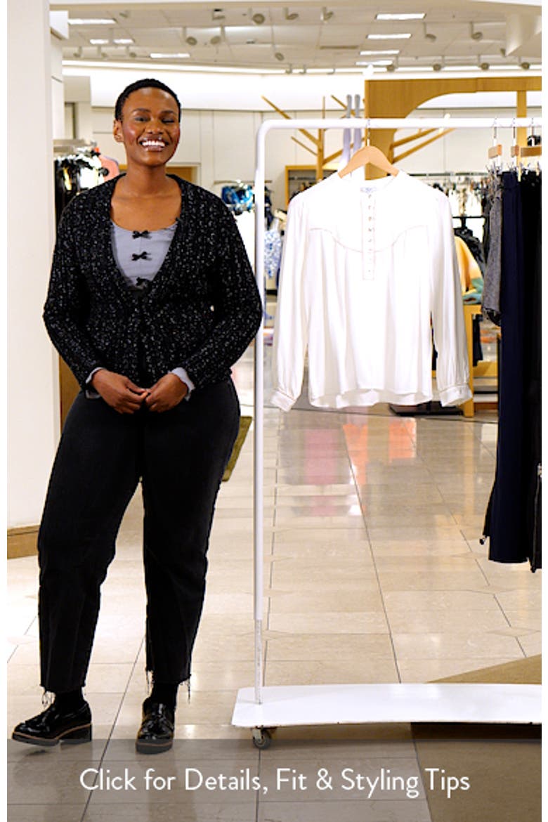Sunna Chambray Top video