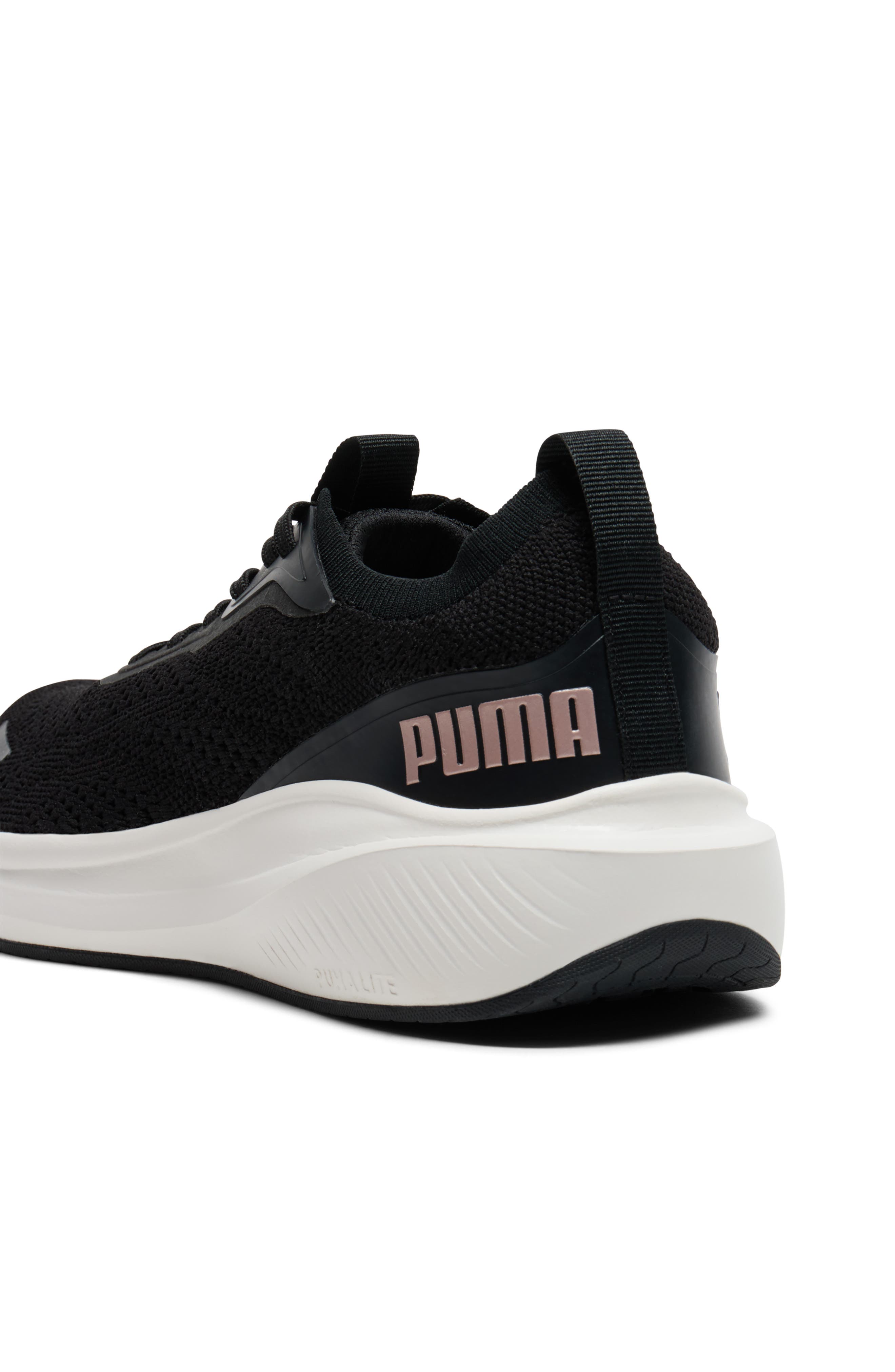 PUMA Skyrocket Lite Engineered Running Shoe, Alternate, color, Black