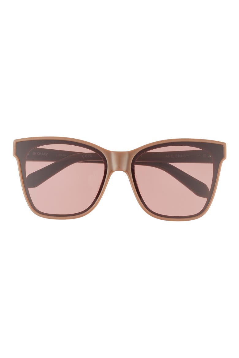 After Party 51mm Square Sunglasses, Main, color, DOE/ BROWN