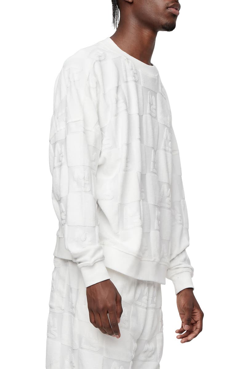 MAGNLENS Pacifico Oversize Cotton Blend Crewneck Sweatshirt, Alternate, color,