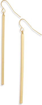 Karine Sultan Linear Drop Earrings