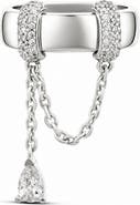 SHYMI Statement Pavé Chain Ring