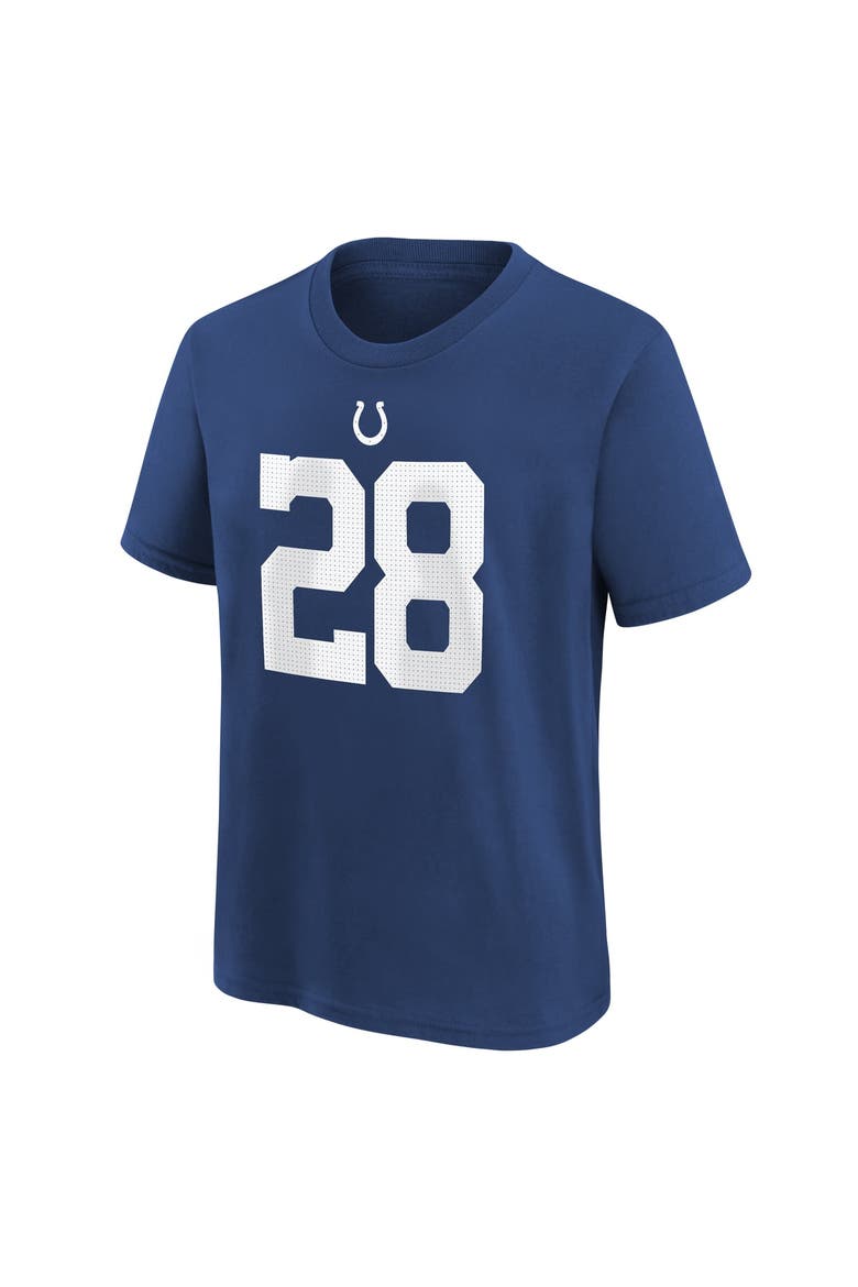 Youth Nike Jonathan Taylor Royal Indianapolis Colts Player Name & Number T-Shirt, Alternate, color, Royal