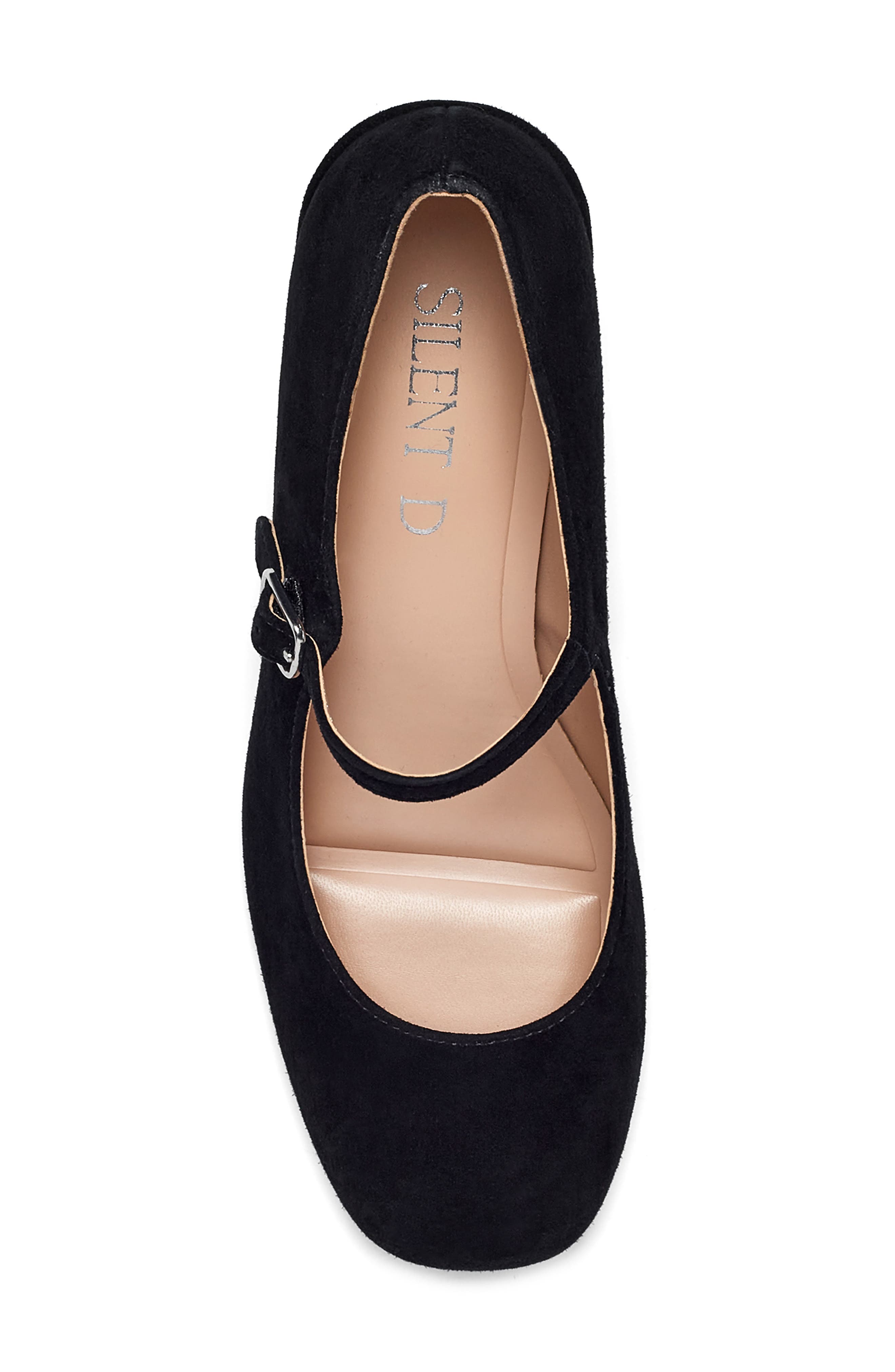 Korin Block Heel Mary Jane Pump, Alternate, color, BLACK SUEDE