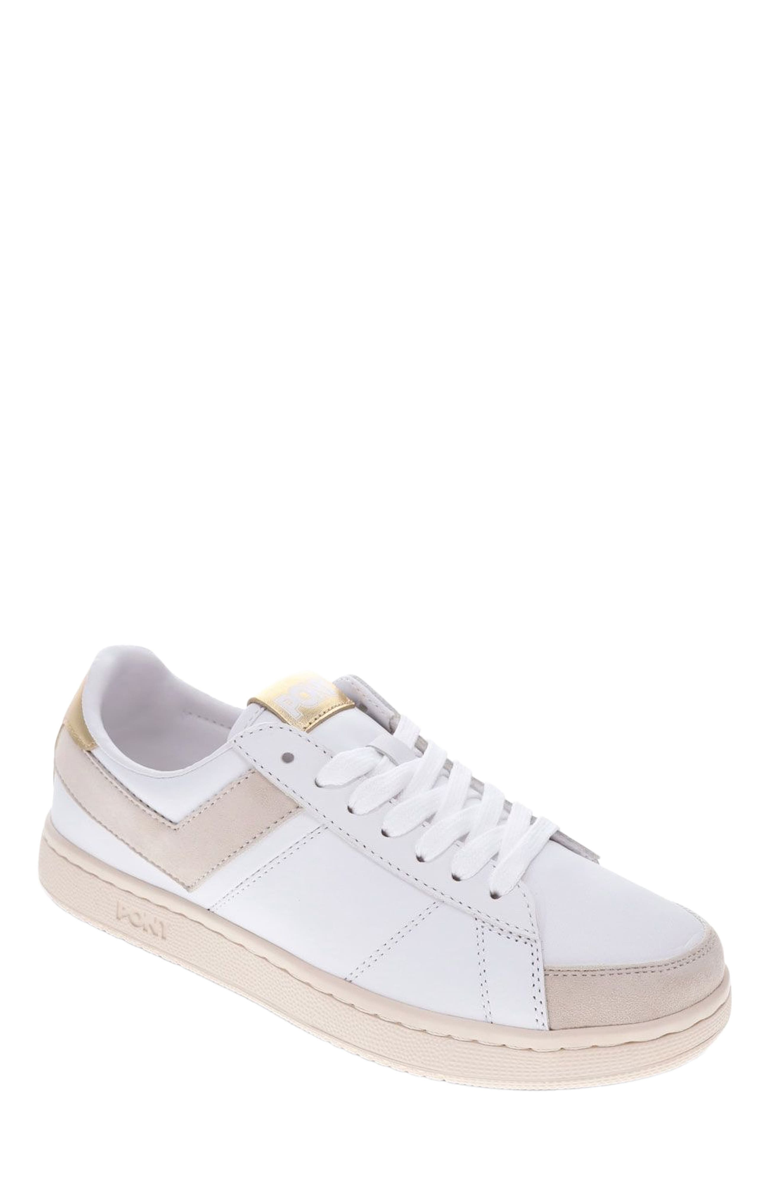 M-Pro Low Metallic Sneakers, Main, color, White