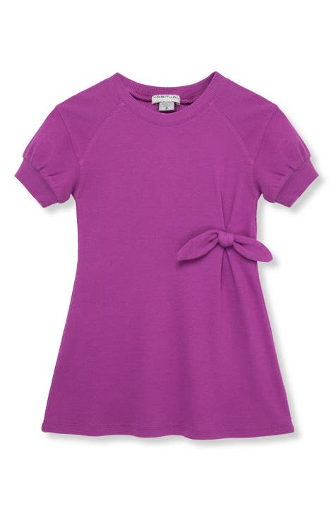 Kids' Side Tie Rib Dress (Toddler & Little Kid)