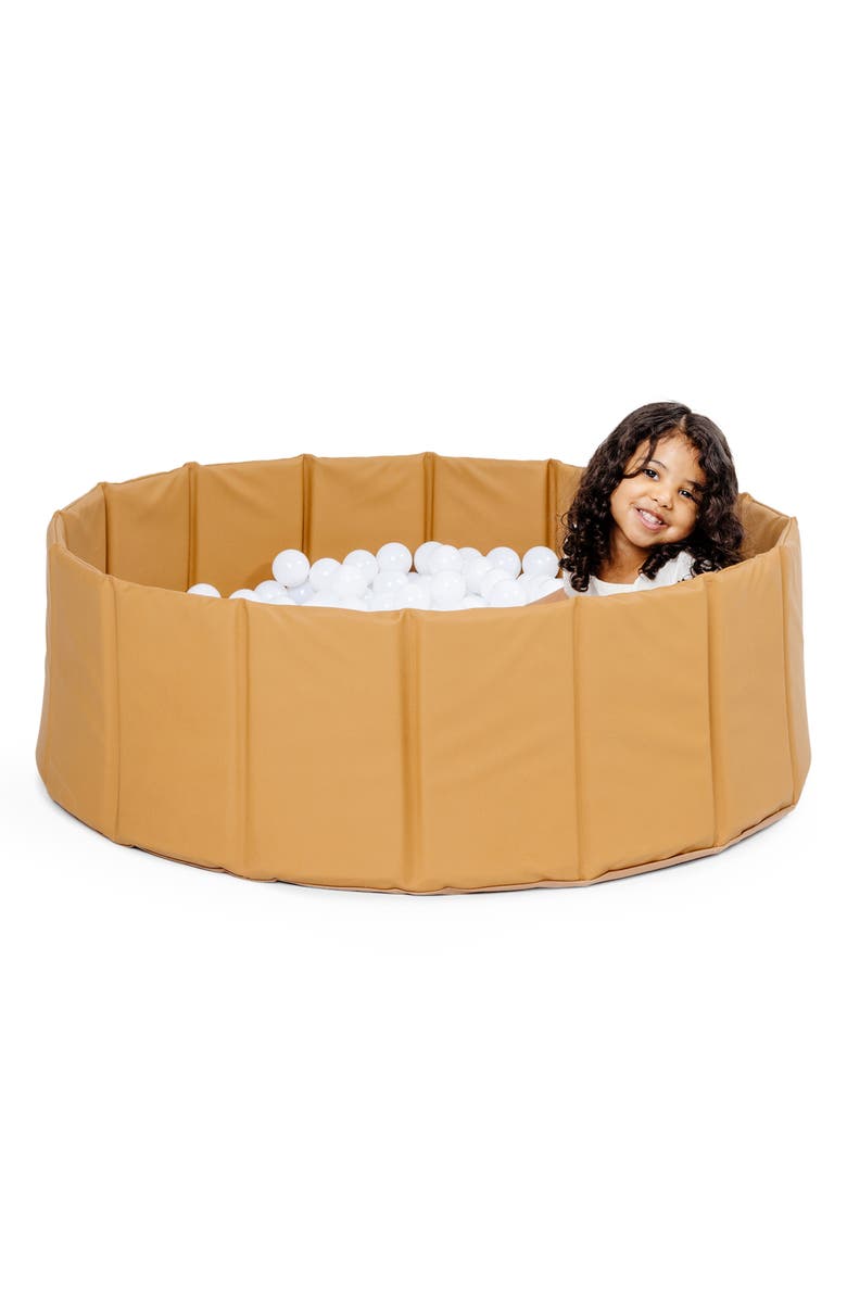 GATHRE Packable Ball Pit, Main, color, Camel