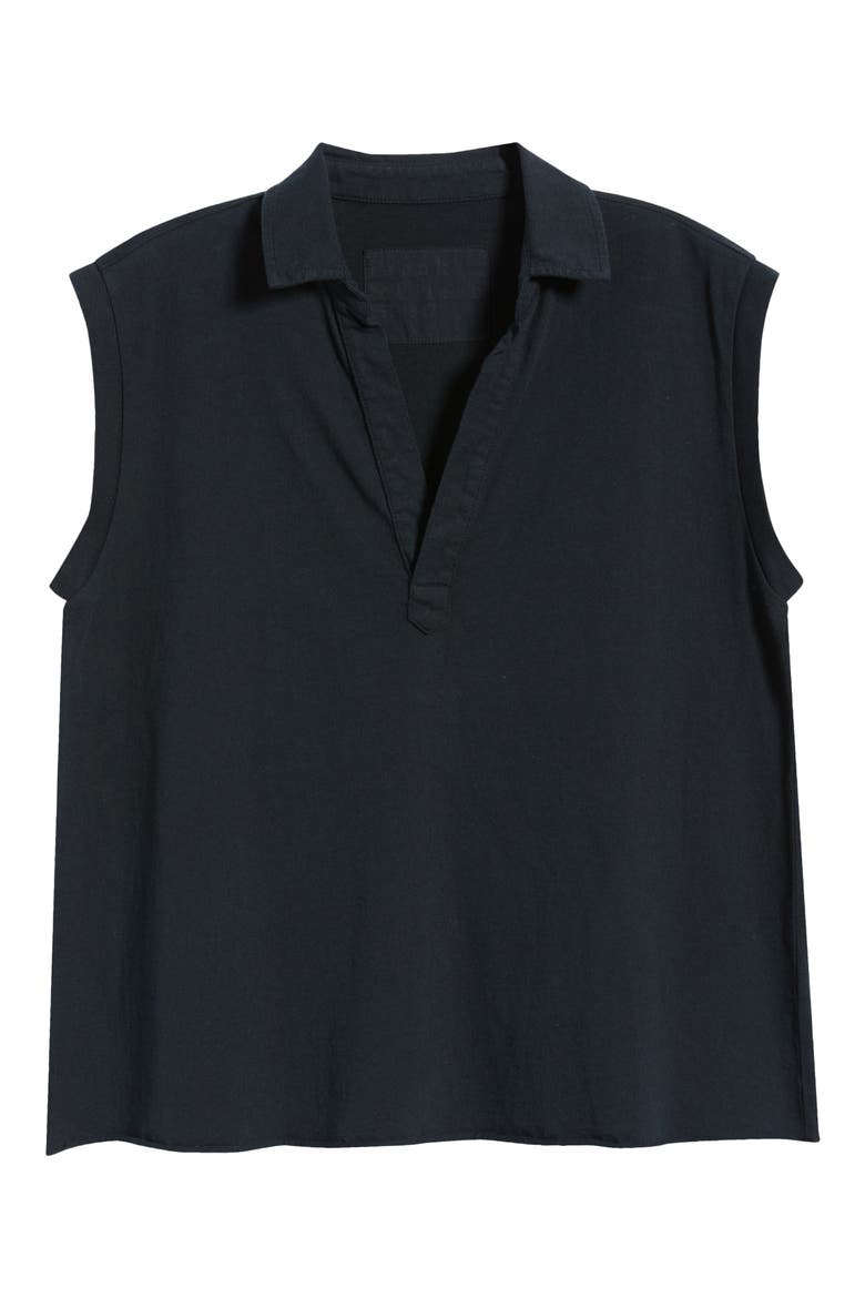 Olivia Sleeveless Shirt, Alternate, color, BRITISH ROYAL NAVY