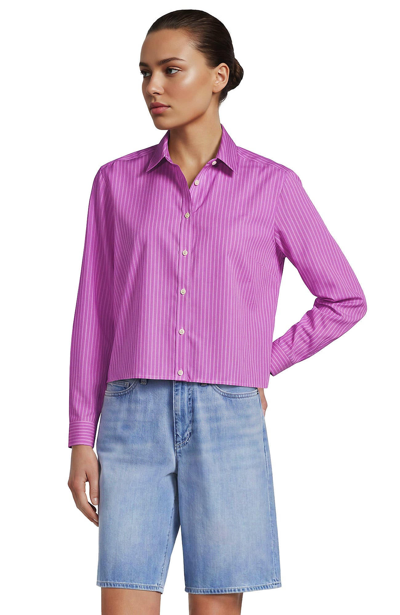 Aster Pink Triple Stripe