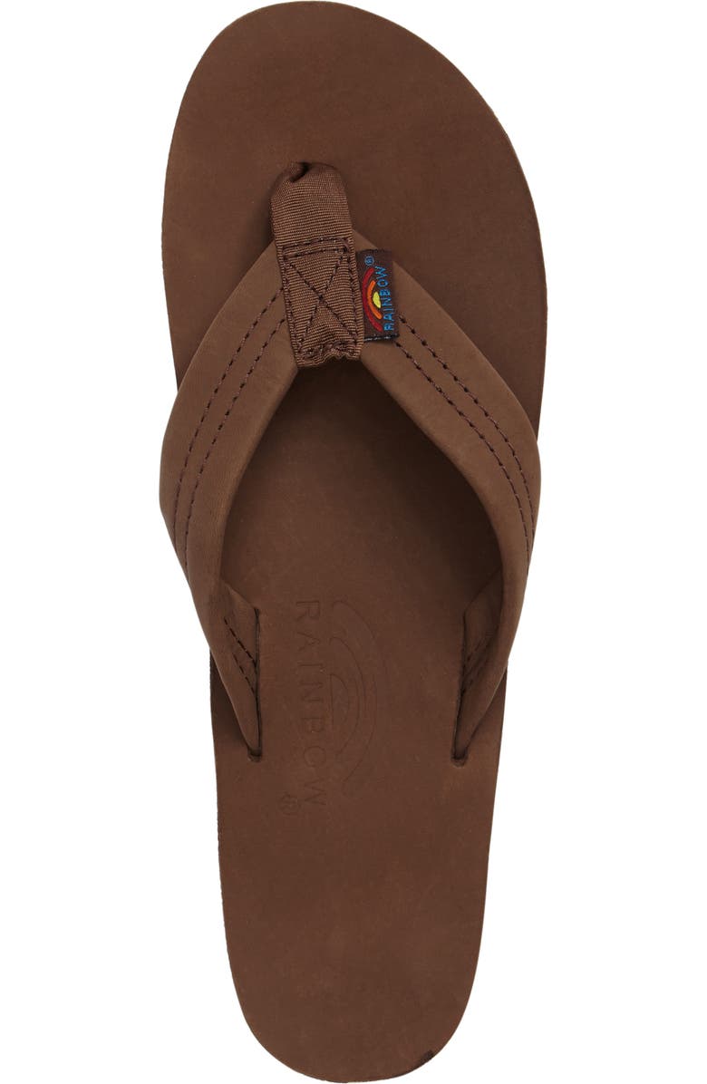 Rainbow<sup>®</sup> Rainbow Wide Strap Flip Flop, Alternate, color, Expresso