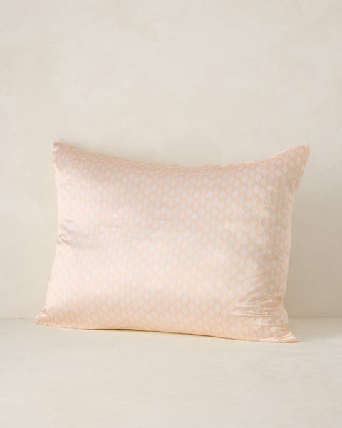 Washable Silk Printed Pillowcase
