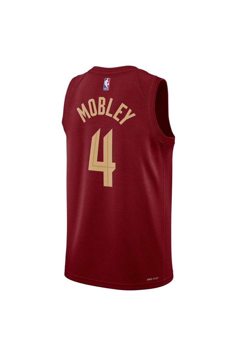 Unisex Nike Evan Mobley Wine Cleveland Cavaliers Swingman Jersey - Icon Edition, Alternate, color, Burgundy