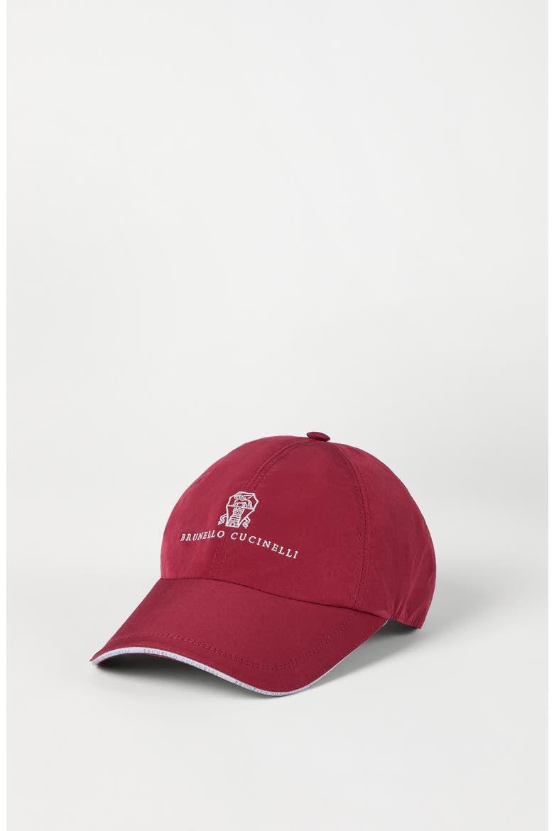 Baseball cap with logo, Alternate, color, Cherry
