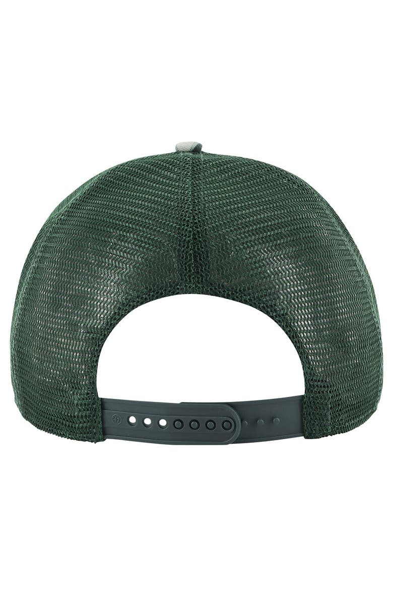 Men's '47 Green Oakland Athletics Tropicalia Trucker Hitch Adjustable Hat, Alternate, color, Green