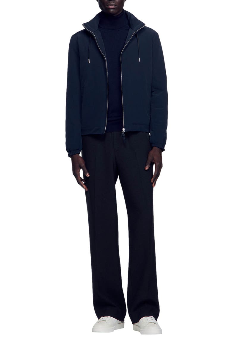 SANDRO Technical fabric jacket, Alternate, color, 