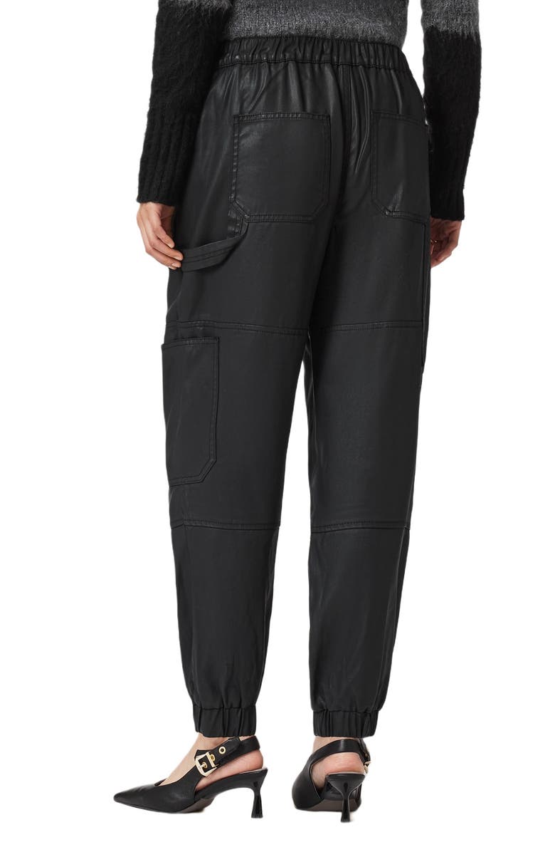 AllSaints Mila Coated Denim Joggers, Alternate, color, 