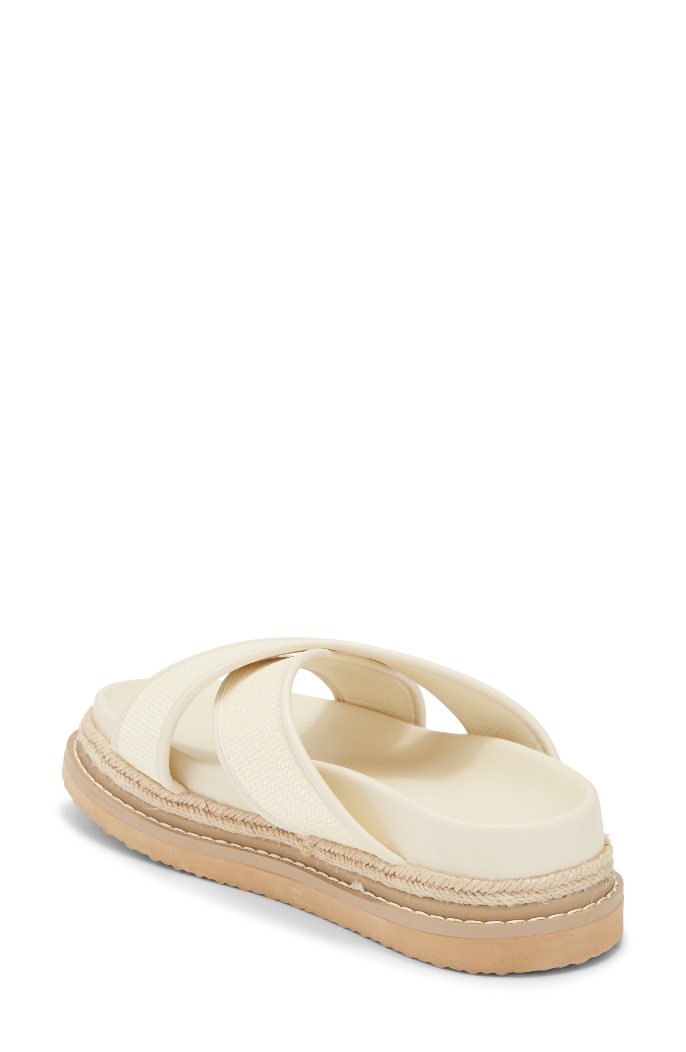 Billini Aysha Platform Sandal, Alternate, color, Cream Raffia