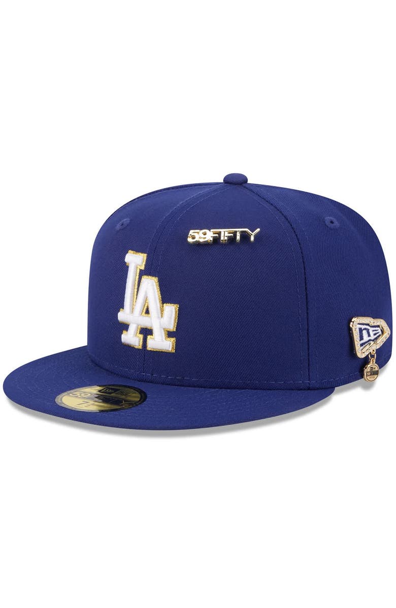 New Era Men's New Era Royal Los Angeles Dodgers 2025 59FIFTY Day 59FIFTY Fitted Hat with Pins, Main, color, Royal