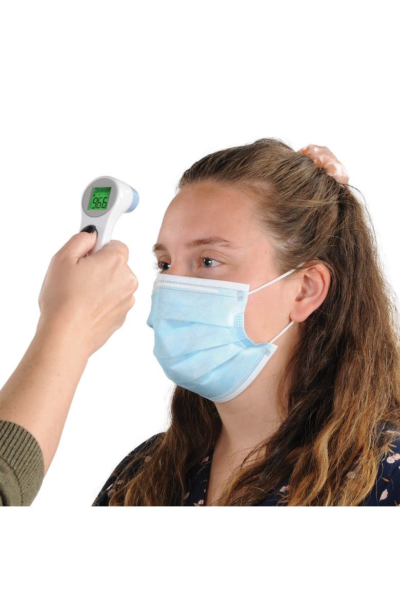 Kaplan Early Learning Company Economy Infrared Forehead Thermometer, Alternate, color, White