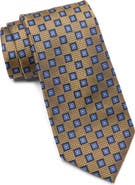 Brooks Brothers Stamp Geo Silk Blend Tie