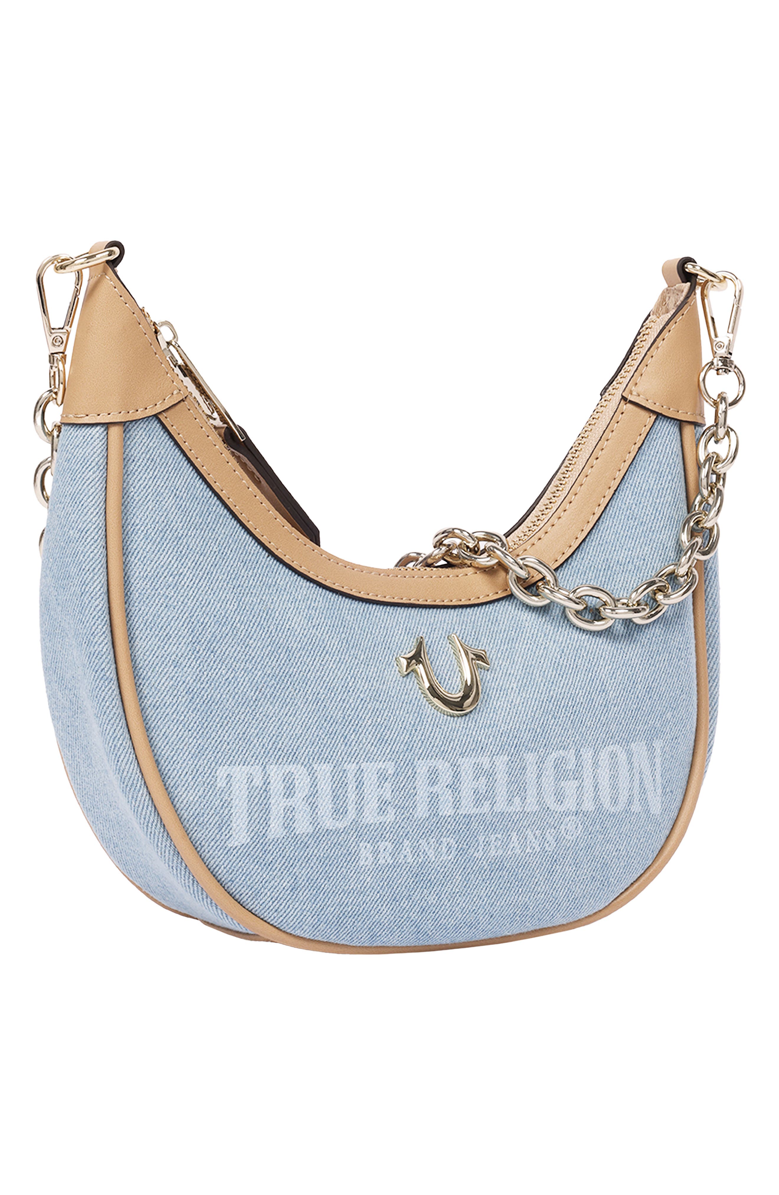 Bailey Denim Hobo Bag, Alternate, color, DENIM