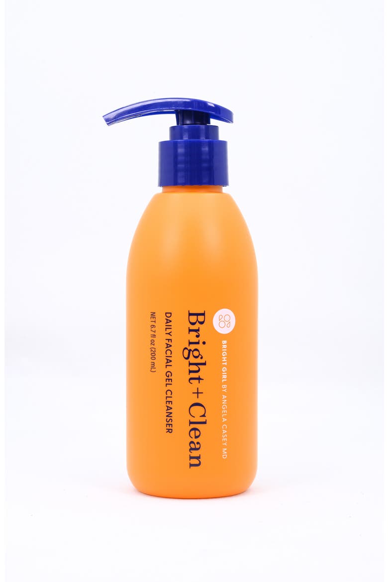 Bright + Clean Gel Facial Cleanser, Main, color, None