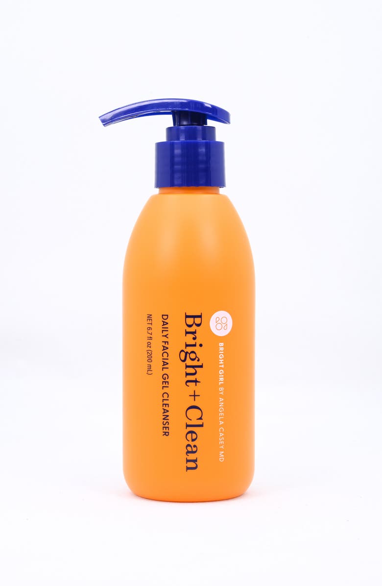 Bright Girl Bright + Clean Gel Facial Cleanser, Main, color, NO COLOR