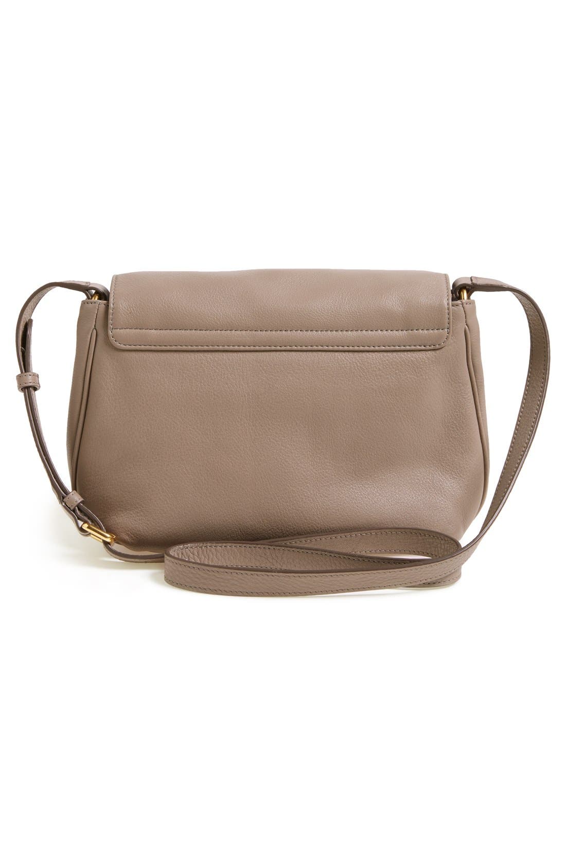 MARC BY MARC JACOBS Messenger Bag, Alternate, color, CEMENT