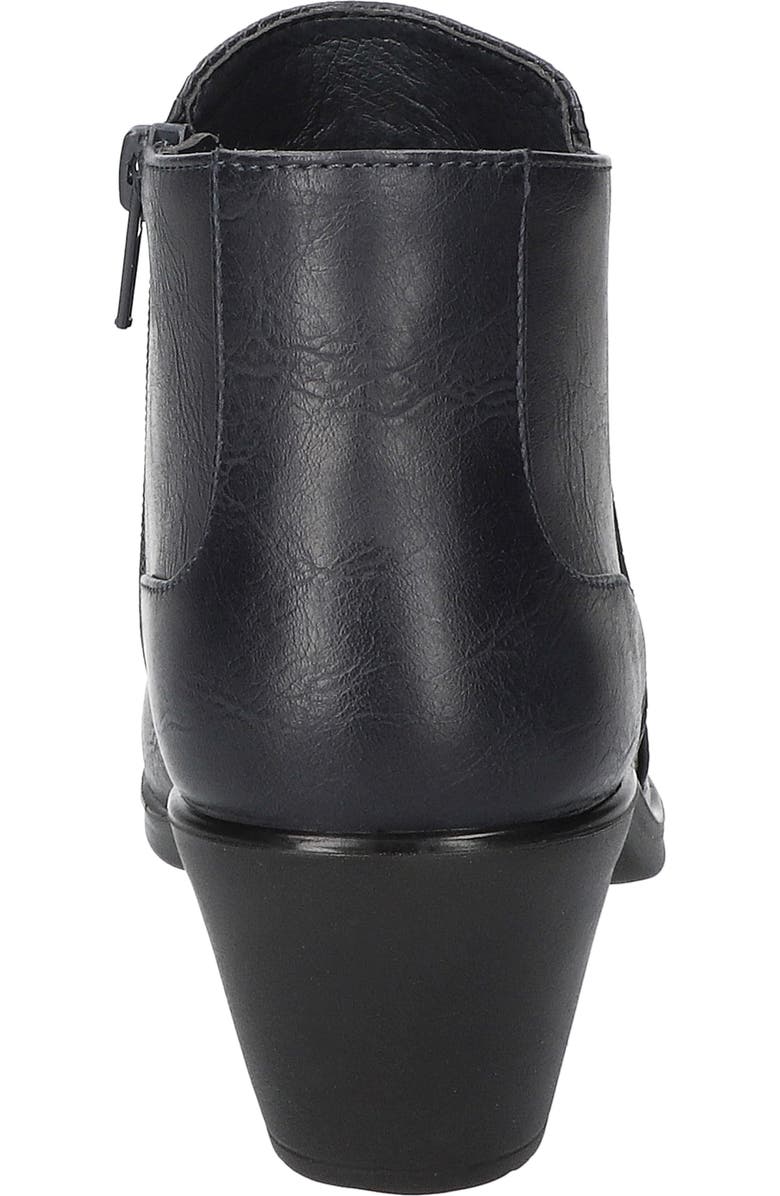 EASY STREET Langley Bootie, Alternate, color, Navy-Snake