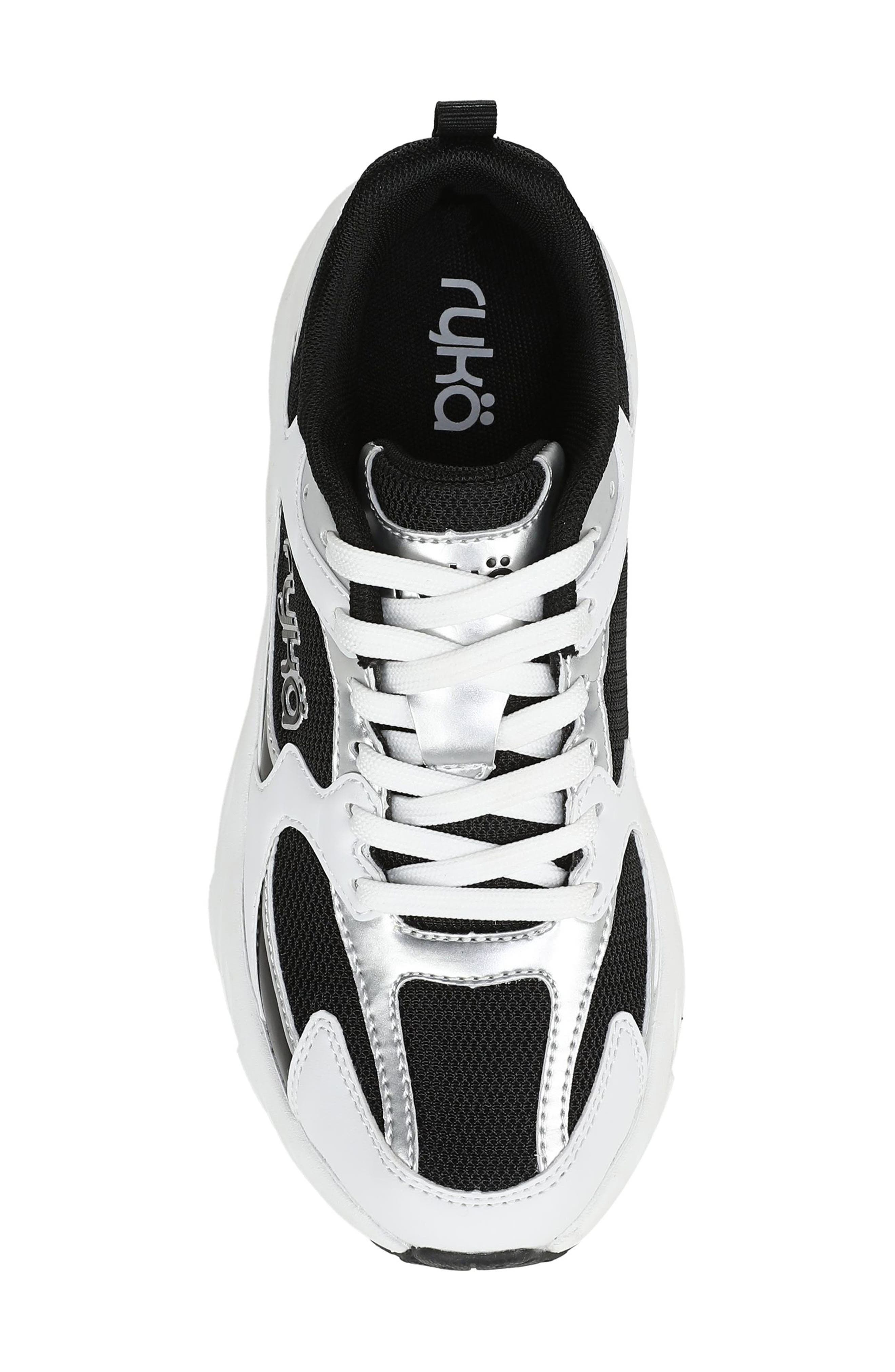 Generation Sneaker, Alternate, color, WHITE/ BLACK LEATHER/ MESH