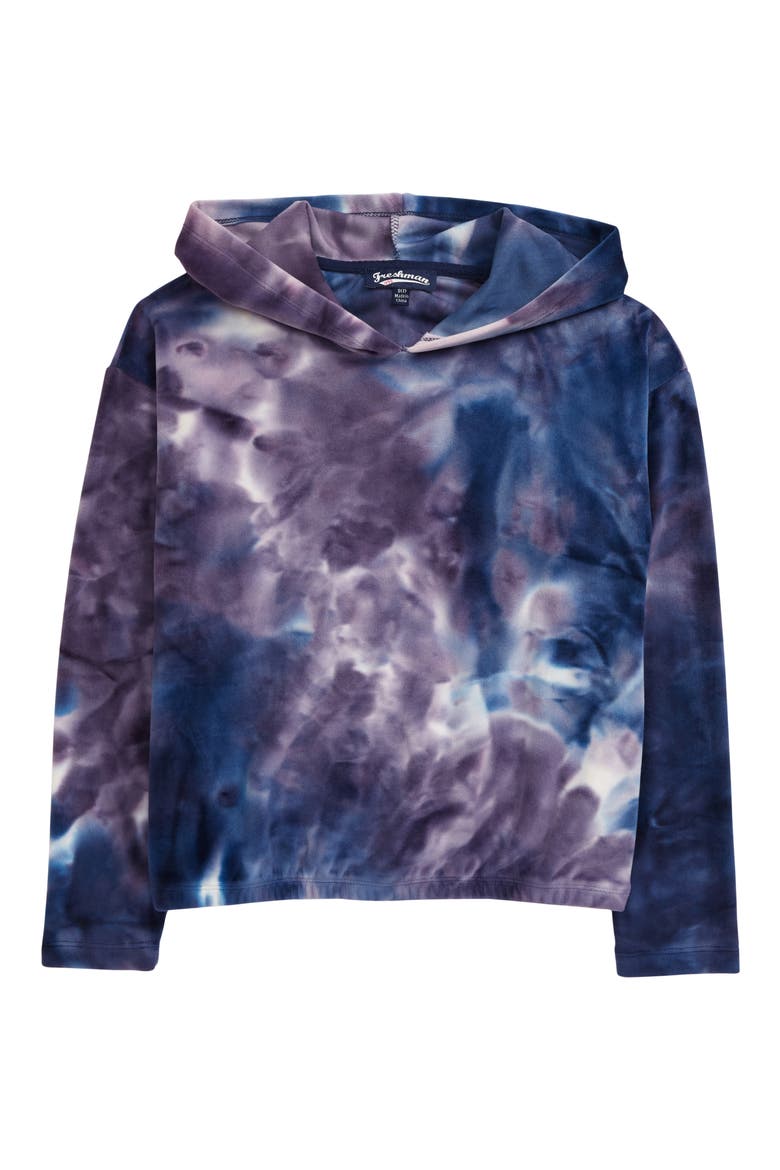 Tie Dye Hoodie, Main, color, MIDNIGHT COMBO