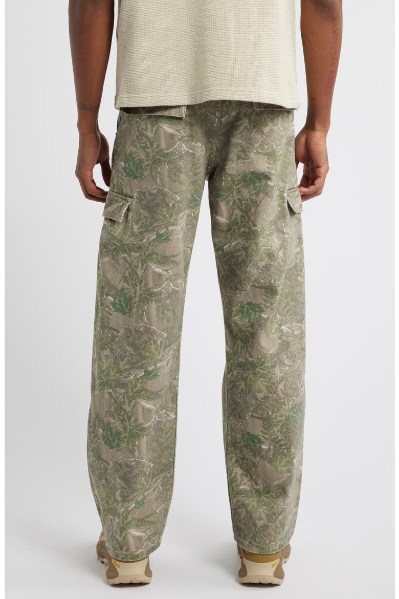 Leaf Print 5-Pocket Pants, Alternate, color, CAMOUFLAGE
