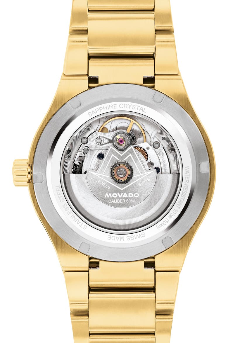 Museum Imperiale Automatic Bracelet Watch, Alternate, color, SILVER WHITE
