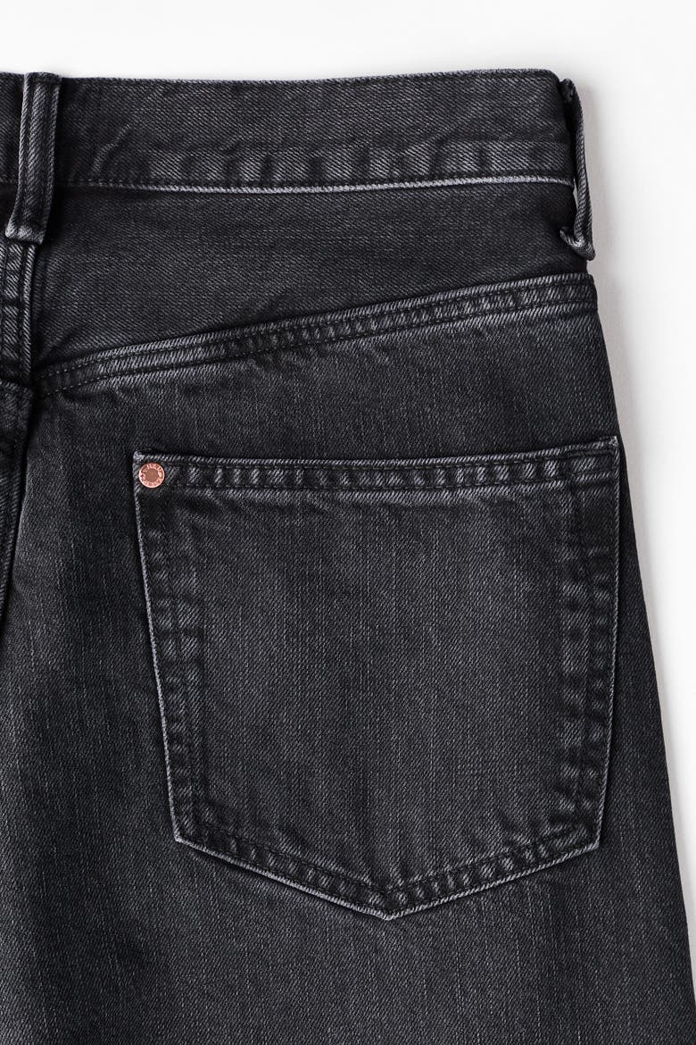 Loose Jeans, Alternate, color, Denim black