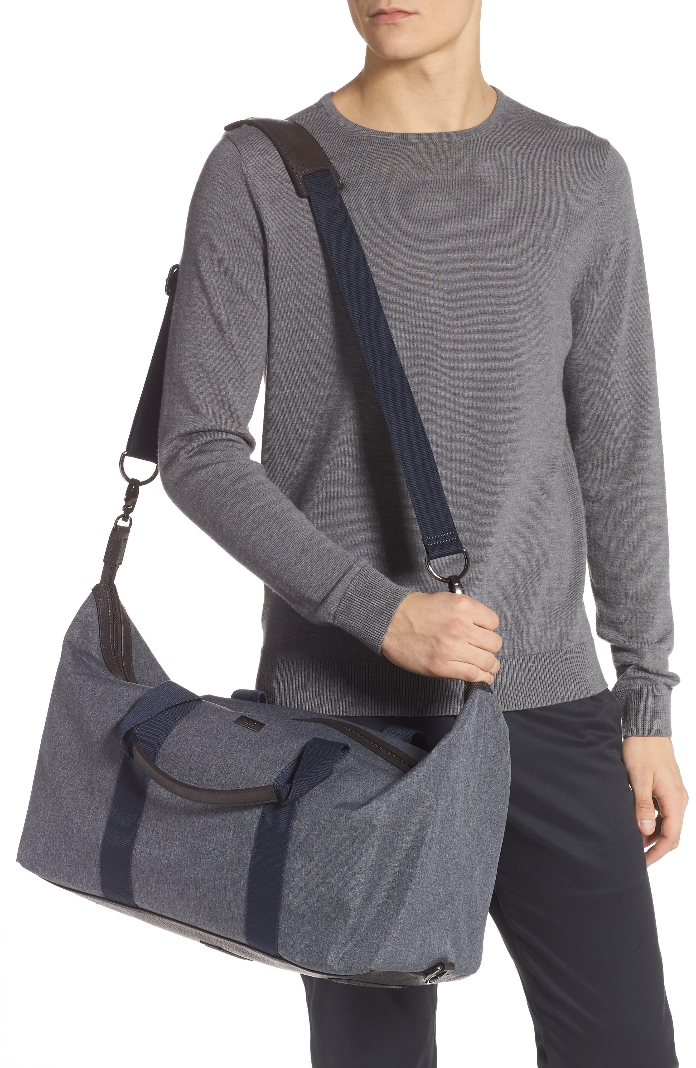 Ted Baker London Handlr Duffle Bag, Alternate, color, 
