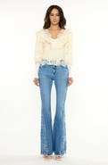 KanCan Swanie Mid Rise Wide Jeans